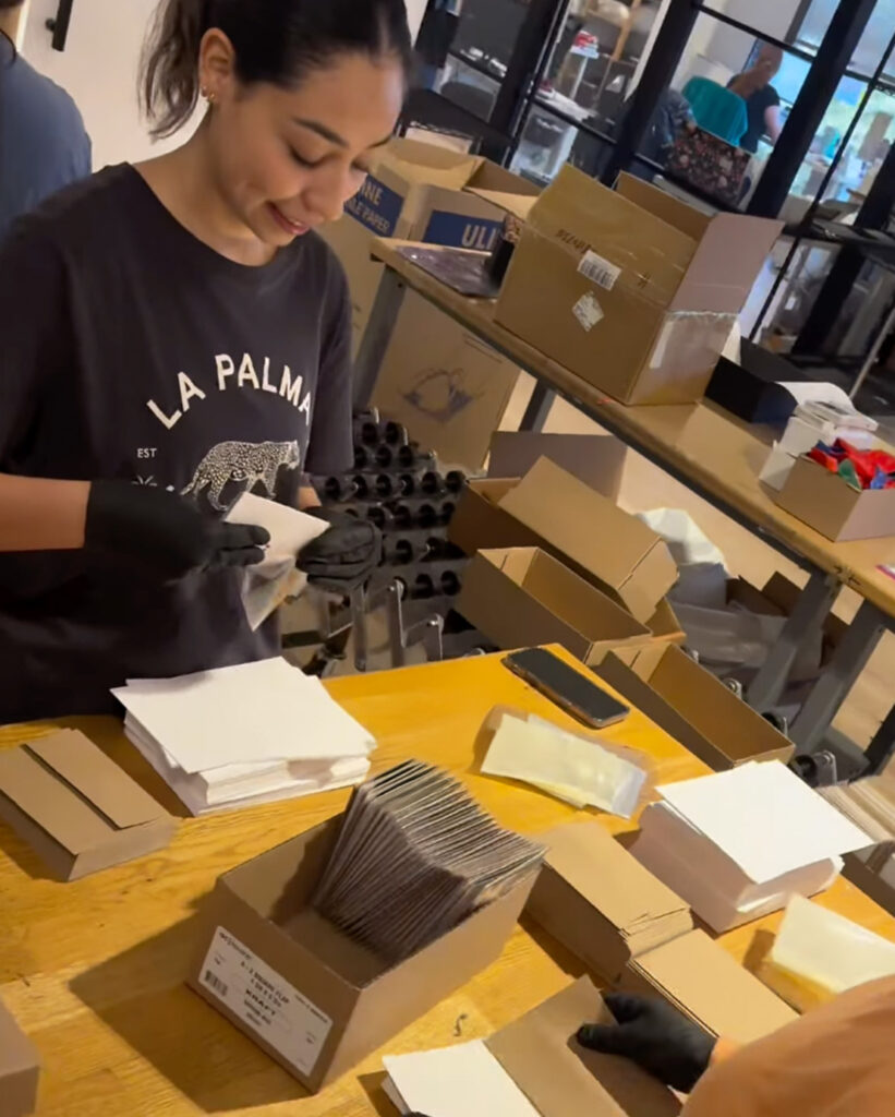 subscription box kitting warehouse team