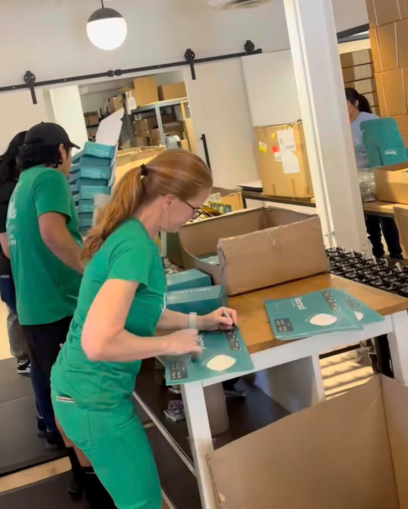 complex kitting warehouse team